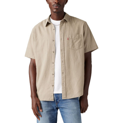 Levi's Men's Classic 1 Pocket Short Sleeve Regular Fit Shirt