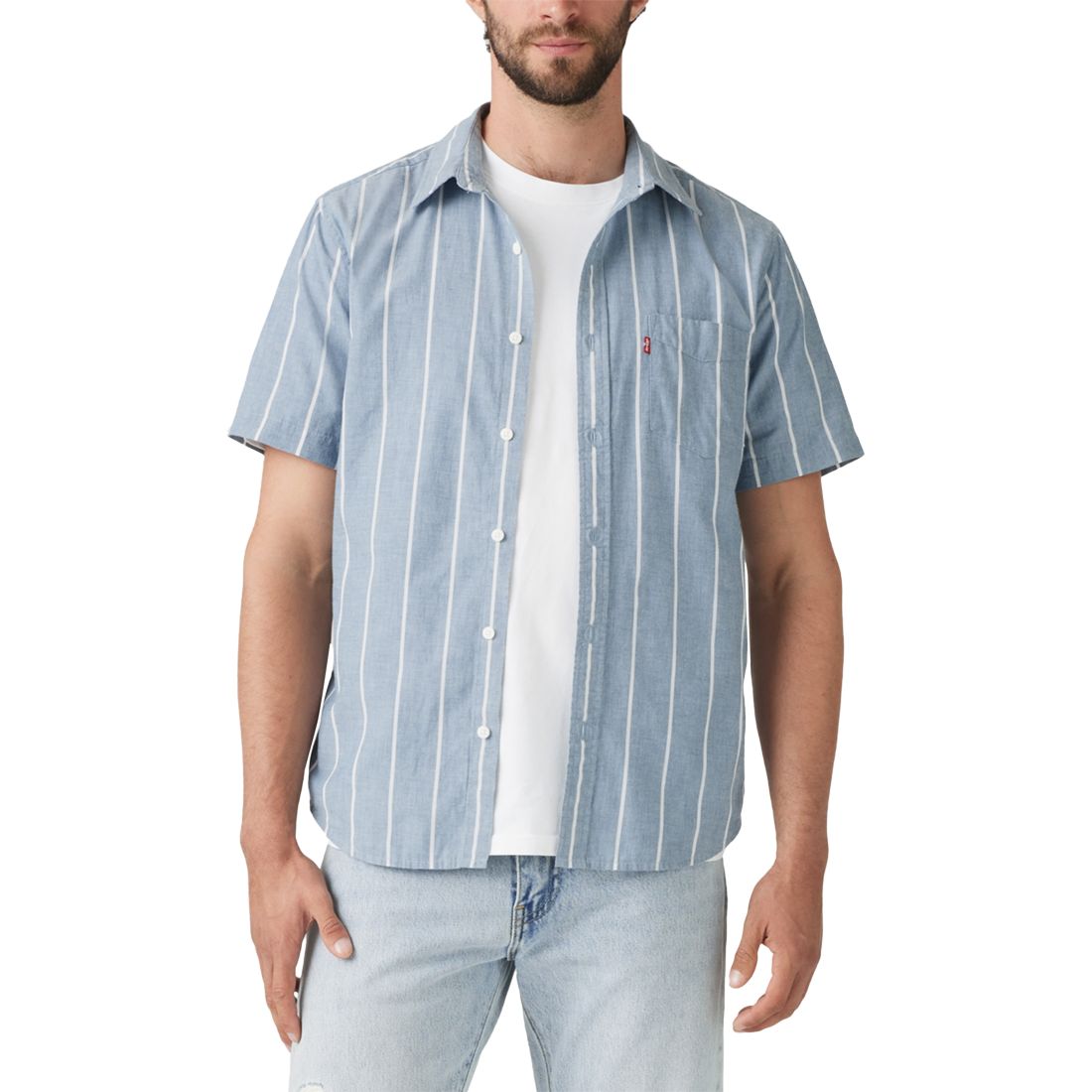 Levi's Men's Classic 1 Pocket Short Sleeve Regular Fit Shirt