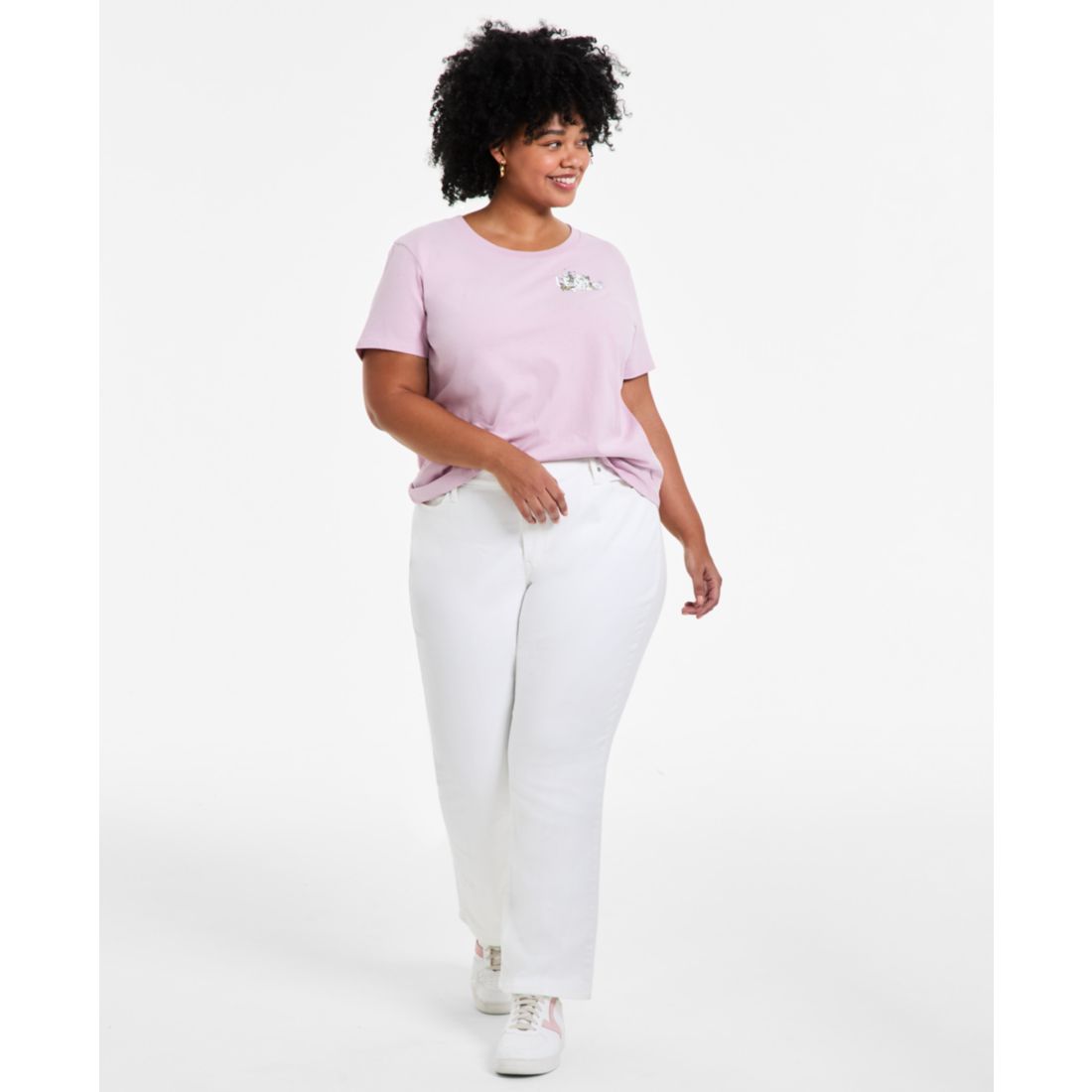 Levi's Plus Size Cotton Perfect Logo Lily T-Shirt