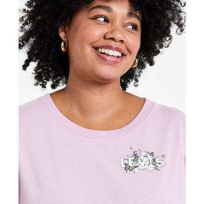 Levi's Plus Size Cotton Perfect Logo Lily T-Shirt