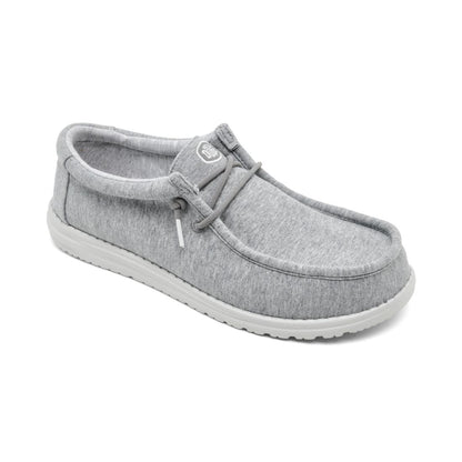 Hey Dude Men's Wally Stretch Jersey Slip-On Casual Moccasin Sneakers from Finish Line