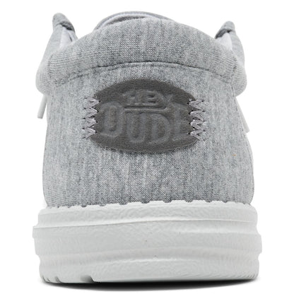 Hey Dude Men's Wally Stretch Jersey Slip-On Casual Moccasin Sneakers from Finish Line