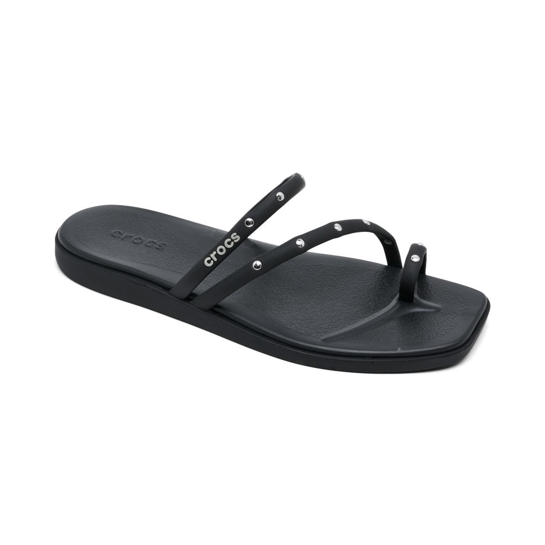 Crocs Women's Miami Studded Toe Loop Sandals from Finish Line