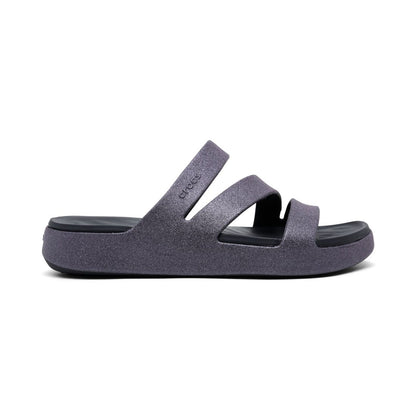 Crocs Women's Getaway Glimmer Strappy Sandals from Finish Line