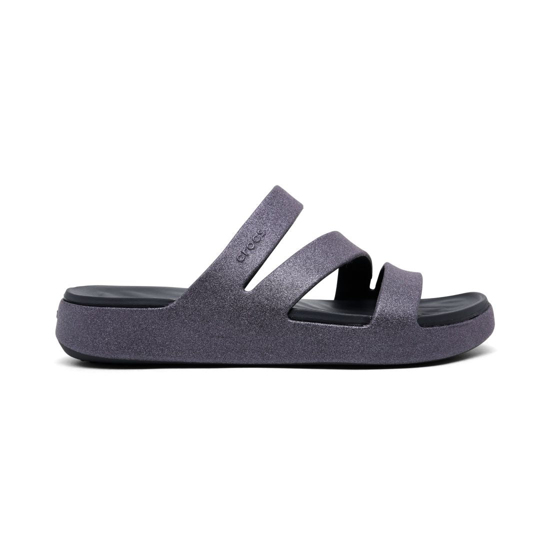 Crocs Women's Getaway Glimmer Strappy Sandals from Finish Line