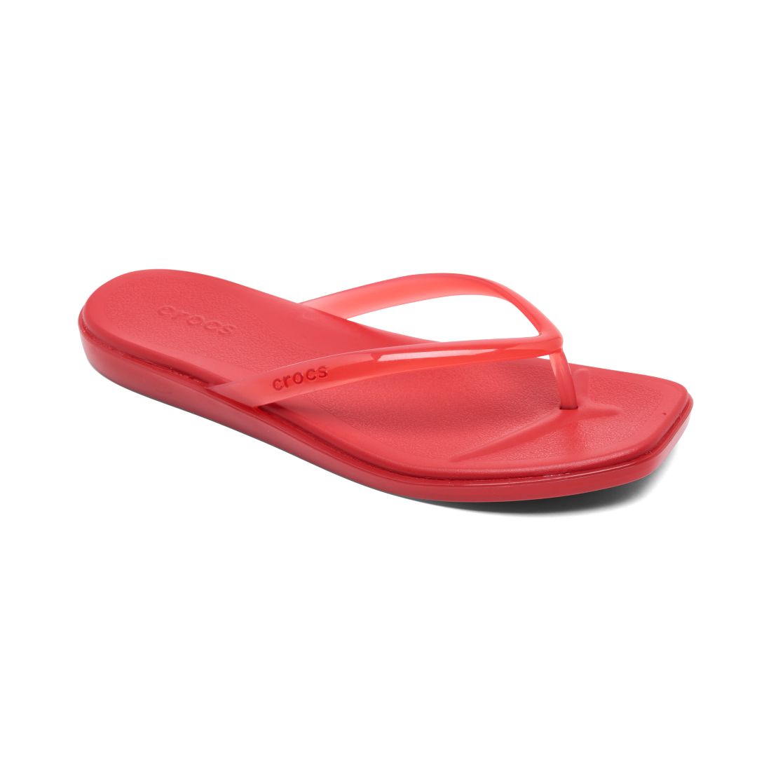 Crocs Women's Miami Frosted Flip-Flop Sandals from Finish Line