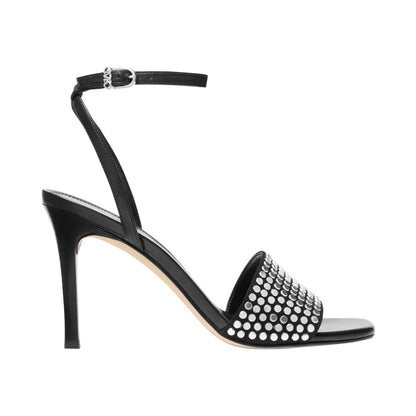 Michael Michael Kors Women's Elyse Square Toe Heeled Sandals