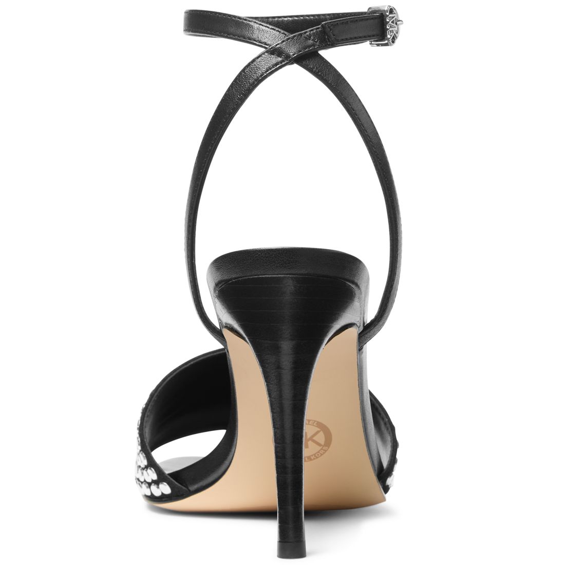 Michael Michael Kors Women's Elyse Square Toe Heeled Sandals