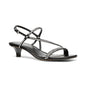 Michael Michael Kors Women's Selina Square Toe Sandals - Black/ Crystals