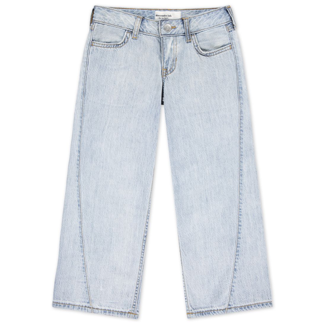 abercrombie kids Girls Low-Rise Seamed Baggy Jeans