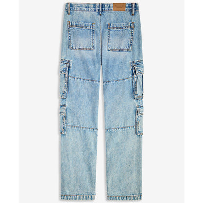 abercrombie kids Boys Baggy Denim Cargo Pants