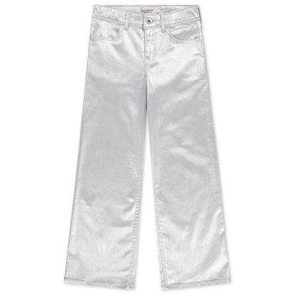 abercrombie kids Girls Shine High Rise Wide Leg Jeans