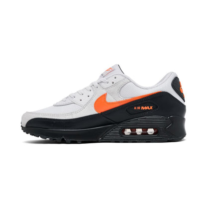 Nike Men's Air Max 90 Casual Sneakers from Finish Line - Gray, Black, Orange