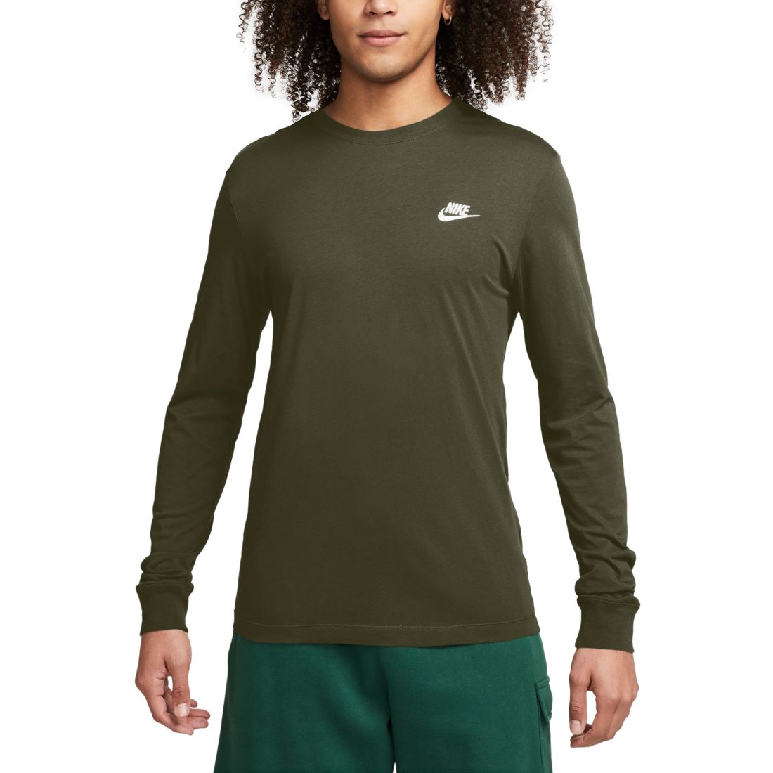 Nike Men's Long Sleeve Sportswear Club T-Shirt