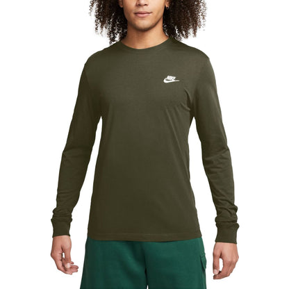 Nike Men's Long Sleeve Sportswear Club T-Shirt