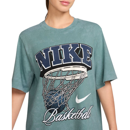 Nike Women's Cotton Basketball Graphic Short-Sleeve T-Shirt