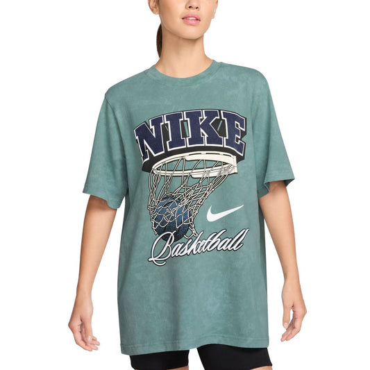 Nike Women's Cotton Basketball Graphic Short-Sleeve T-Shirt