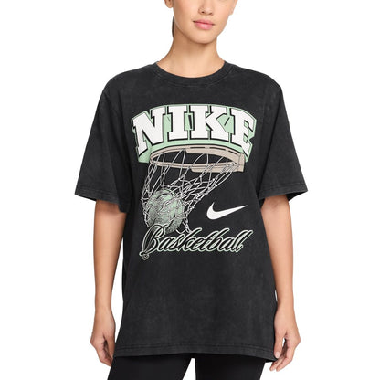 Nike Women's Cotton Basketball Graphic Short-Sleeve T-Shirt