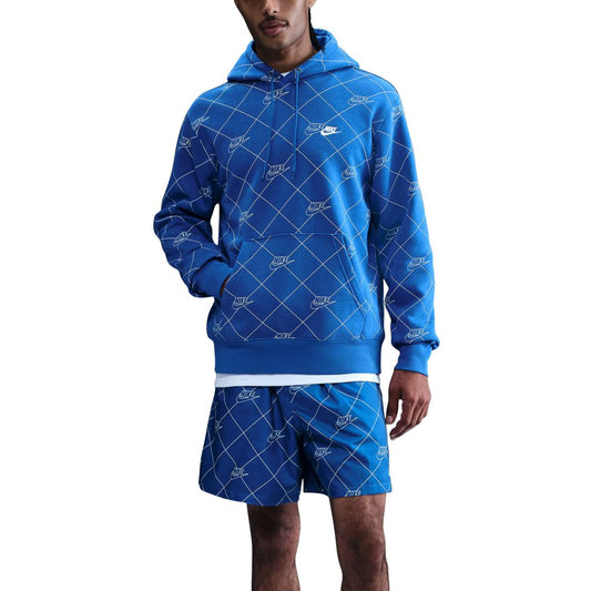 Nike Men's Sportswear Club Fleece Pullover Printed Hoodie