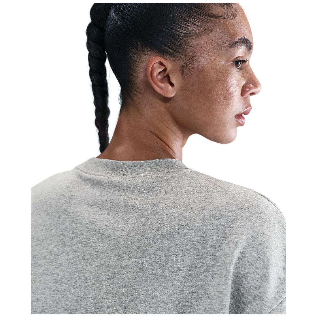 Nike Women's Fleece Loose Fit Crew Neck T-Shirt
