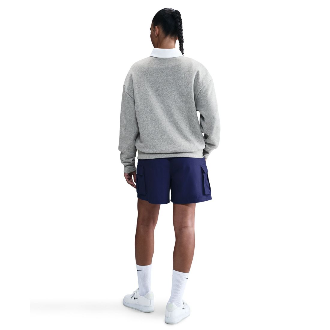 Nike Women's Fleece Loose Fit Crew Neck T-Shirt