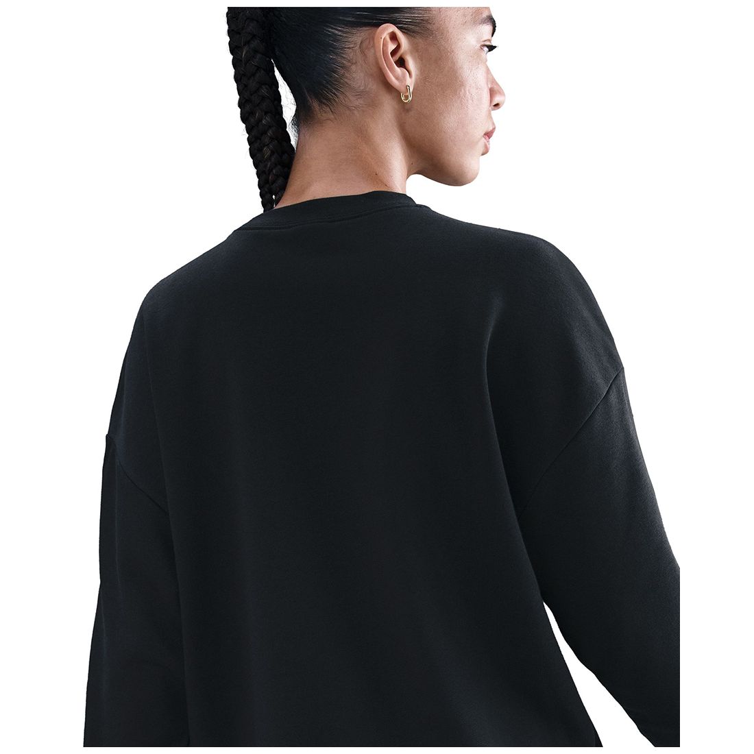 Nike Women's Fleece Loose Fit Crew Neck T-Shirt
