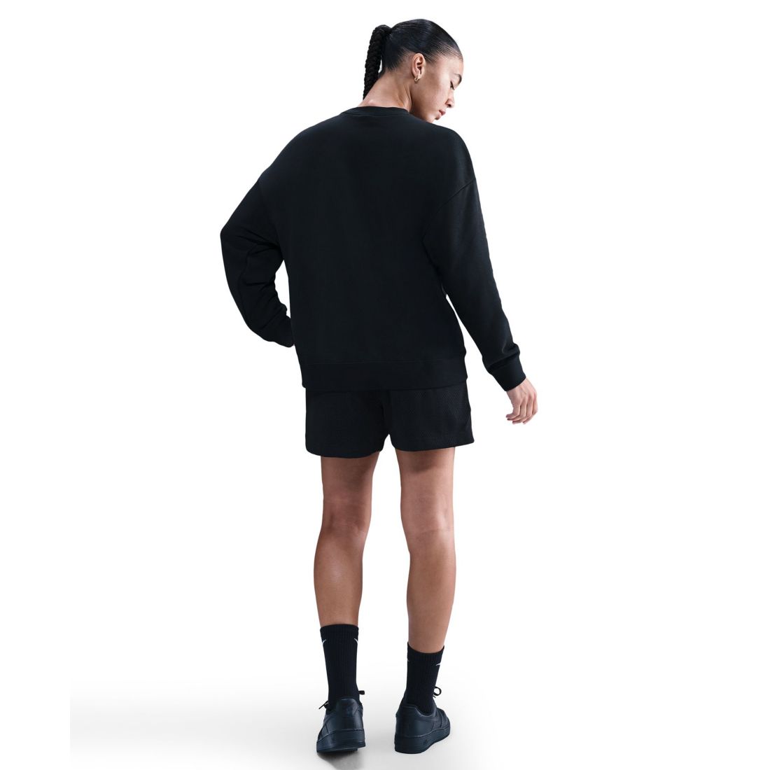 Nike Women's Fleece Loose Fit Crew Neck T-Shirt