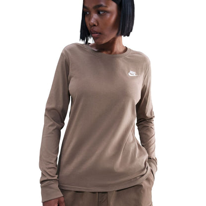 Nike Sportswear Club Women's Cotton Long-Sleeve T-Shirt