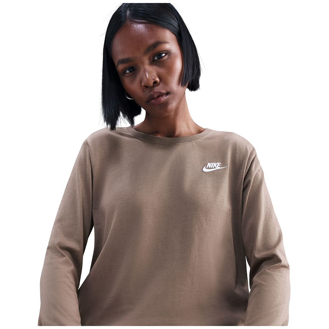 Nike Sportswear Club Women's Cotton Long-Sleeve T-Shirt