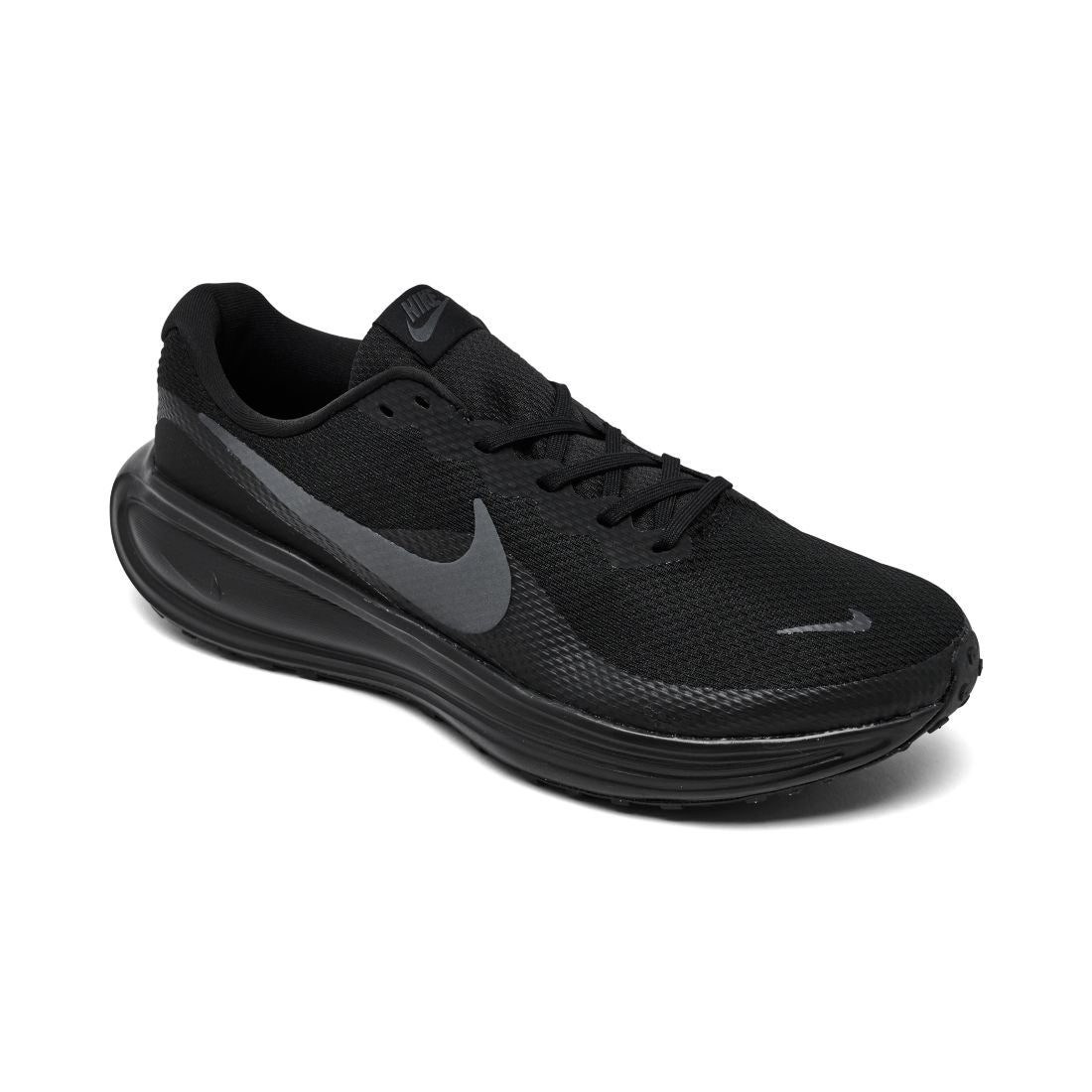Nike Men's Revolution 8 Wide Width Running Sneakers from Finish Line - Black, Anthracite