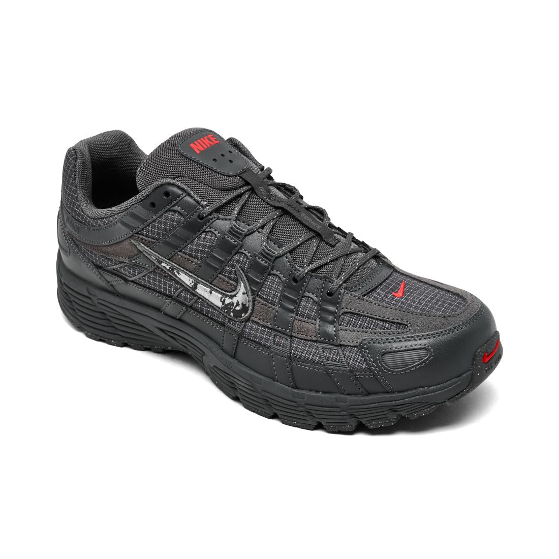 Nike Men's P-6000 Casual Sneakers from Finish Line - Iron Gray, Metallic Silver