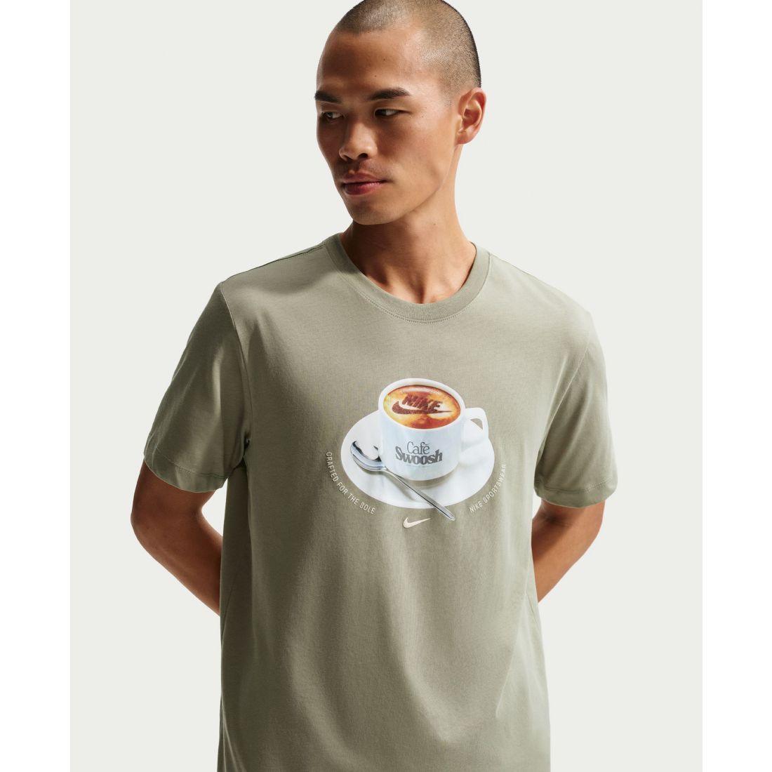 Nike Men's Mug Print Crewneck T-Shirt