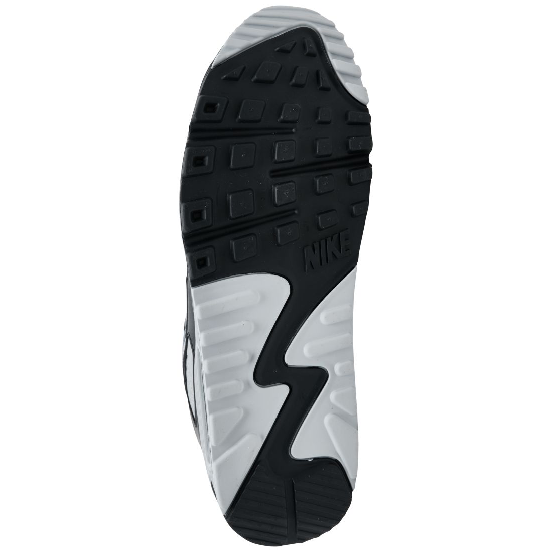 Nike Men's Air Max 90 Casual Sneakers from Finish Line - Smoke Gray, Black