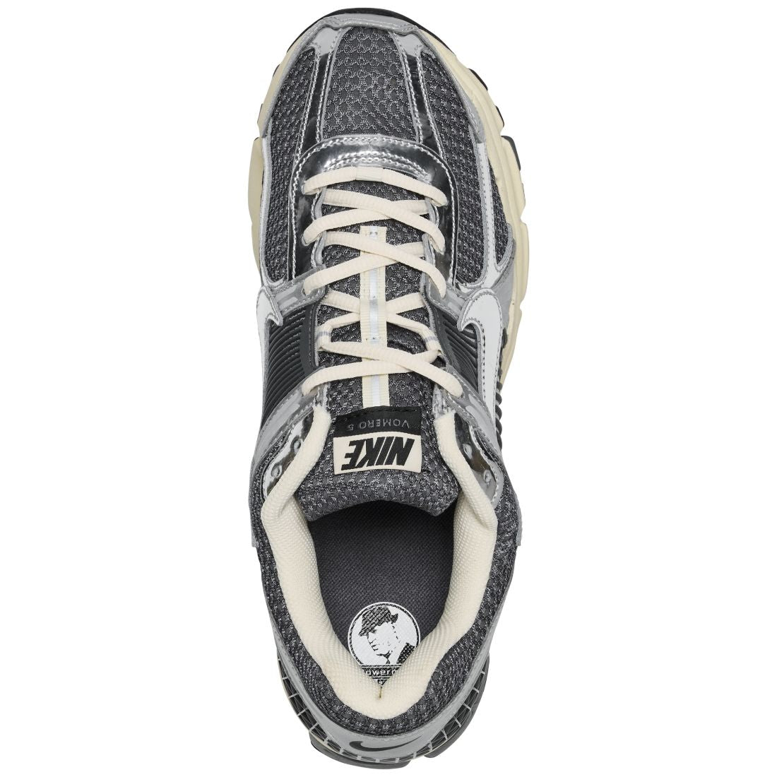 Nike Men's Zoom Vomero 5 Casual Sneakers from Finish Line - Gray, Chrome