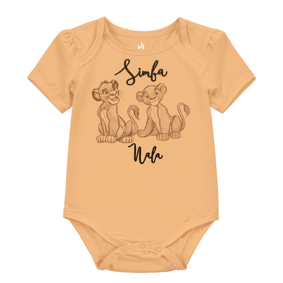 Disney Baby Boys 3-Pack Lion King Short Sleeve Bodysuits