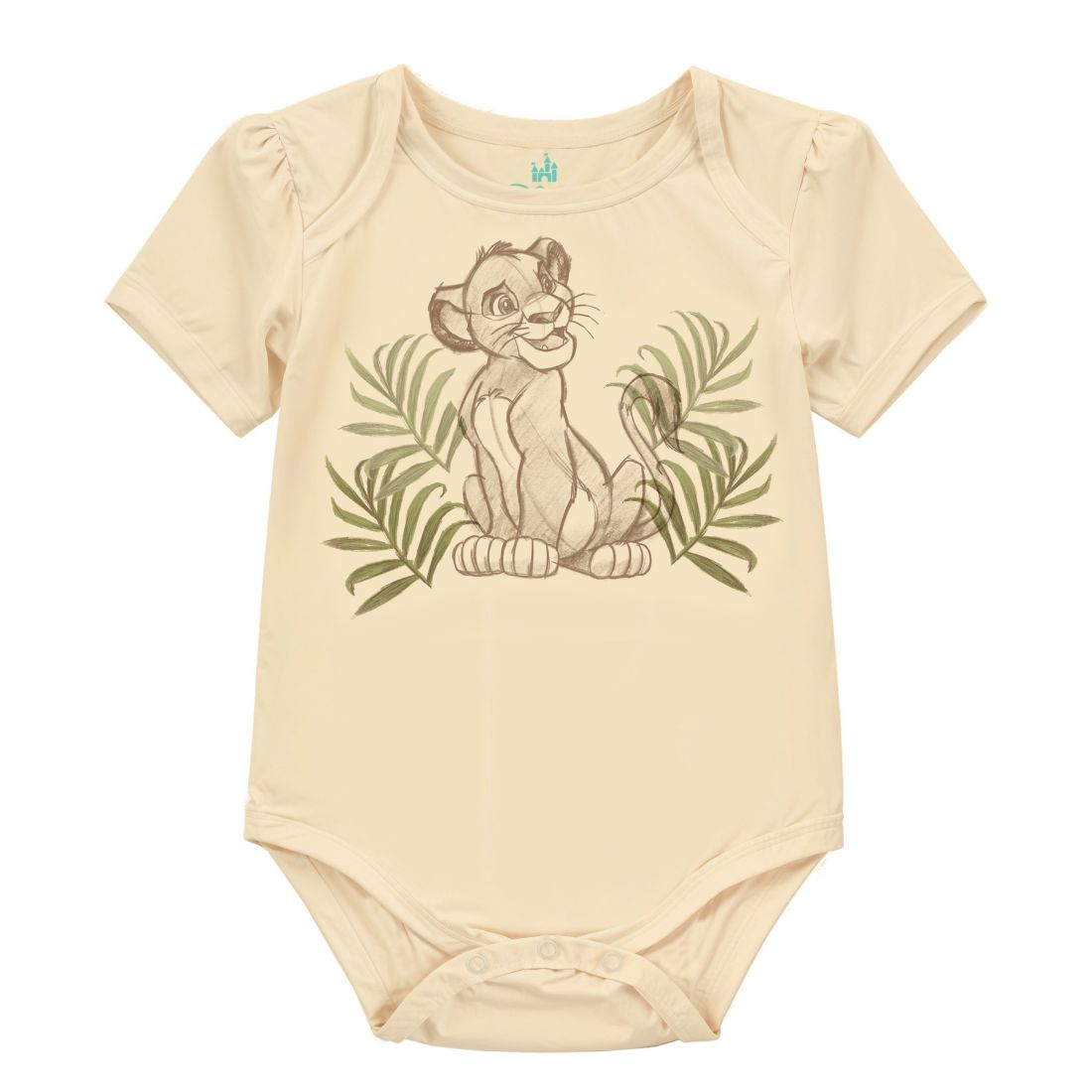 Disney Baby Boys 3-Pack Lion King Short Sleeve Bodysuits