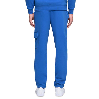 Puma Men's Ess Regular-Fit Logo Embossed Fleece Cargo Pants