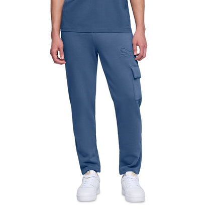 Puma Men's Ess Regular-Fit Logo Embossed Fleece Cargo Pants
