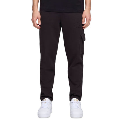 Puma Men's Ess Regular-Fit Logo Embossed Fleece Cargo Pants