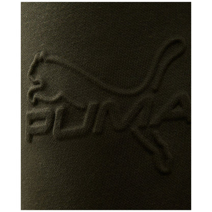 Puma Men's Ess Regular-Fit Logo Embossed Fleece Cargo Pants