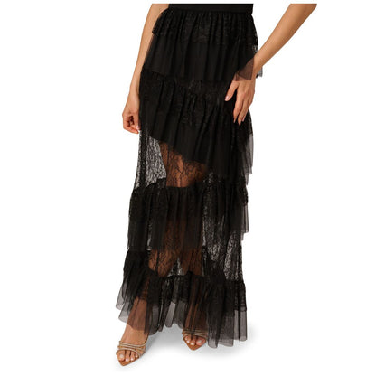 Adrianna Women's Off-The-Shoulder Layered Lace Gown