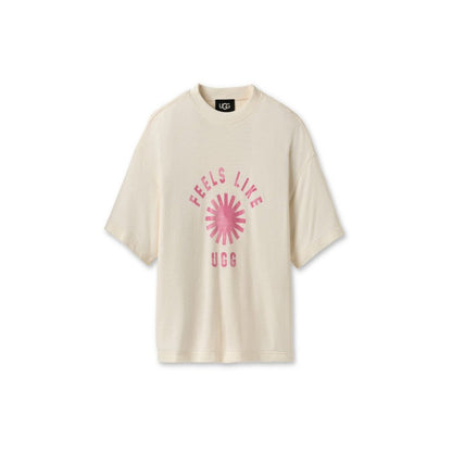 Ugg Women's Relaxed-Fit Graphic T-Shirt - Ink / Cream