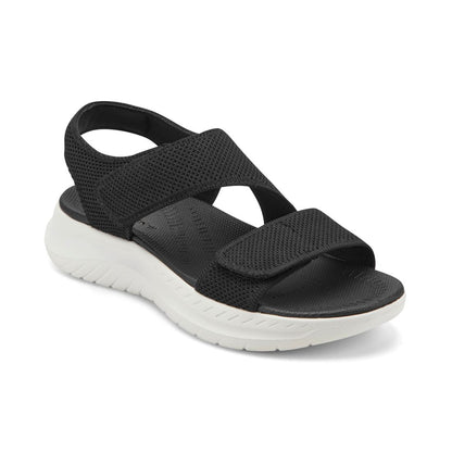 Easy Spirit Women's Dreda Double Adjustable Band Slingback Sandals