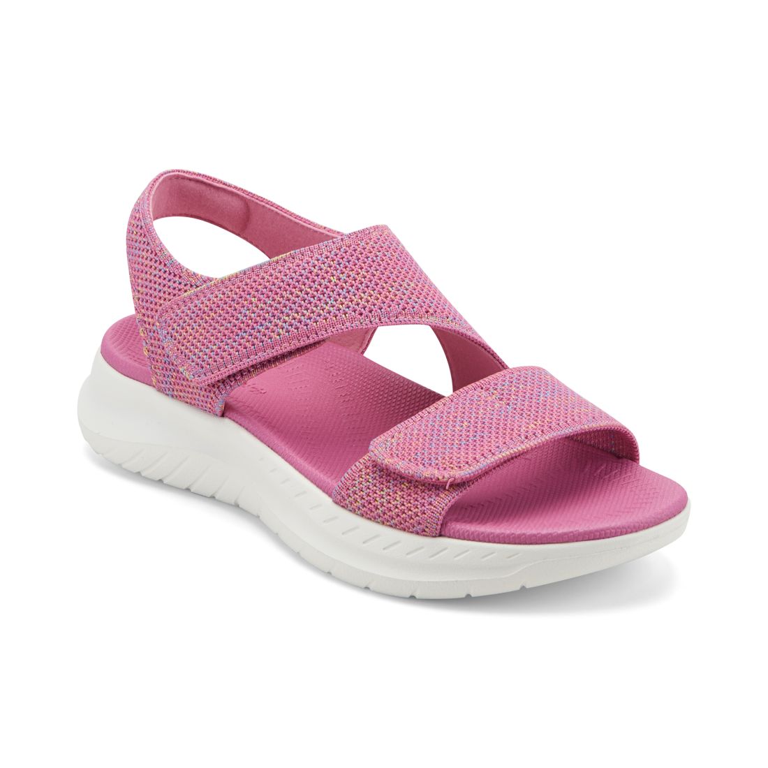 Easy Spirit Women's Dreda Double Adjustable Band Slingback Sandals