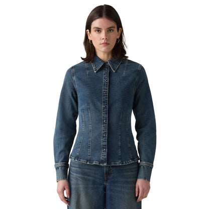 Levi's Women's Long Sleeve Shaped Shirt