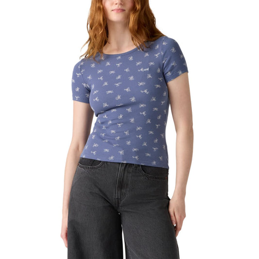 Levi's Women's Hayes Slim-Fit Short-Sleeve Crewneck T-Shirt