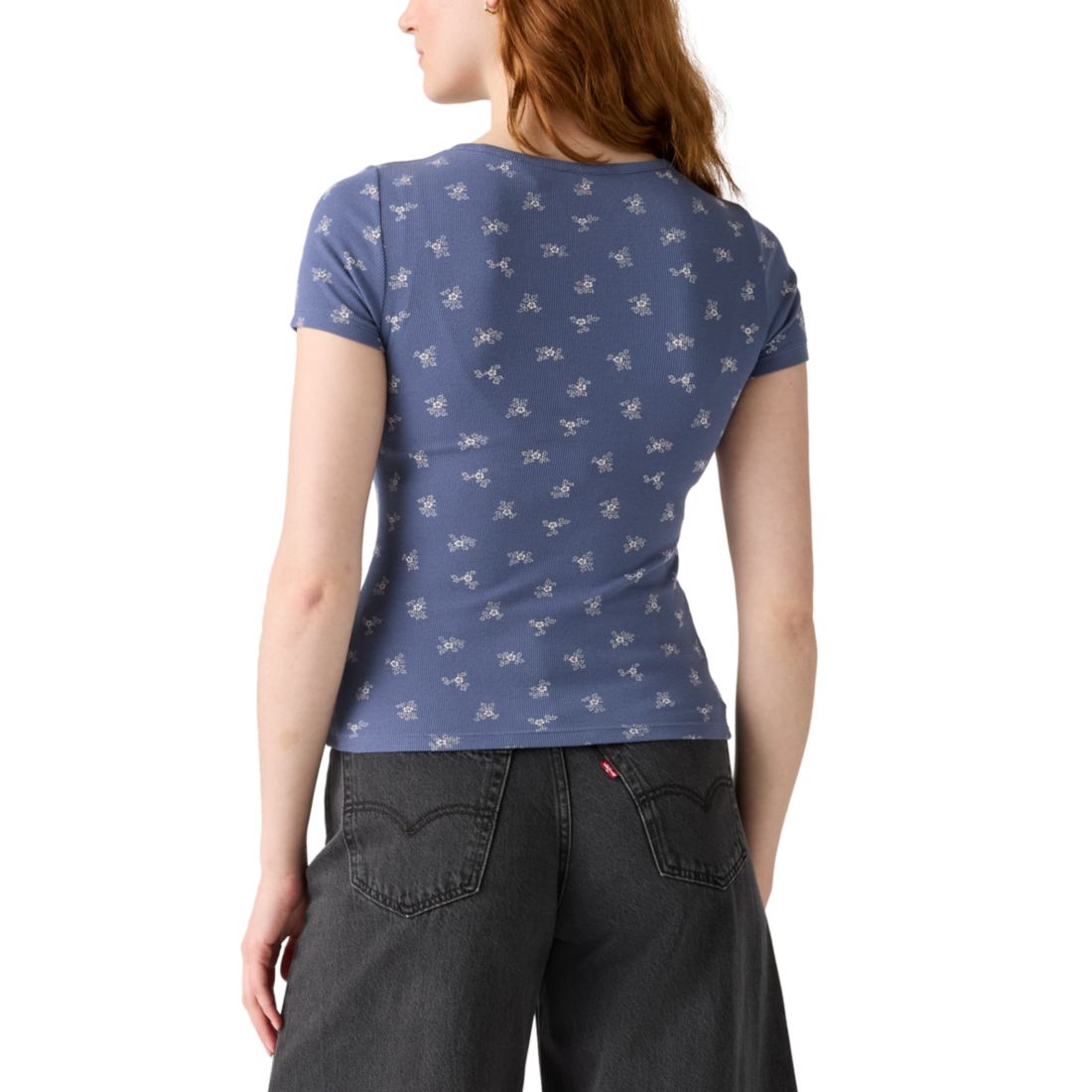 Levi's Women's Hayes Slim-Fit Short-Sleeve Crewneck T-Shirt