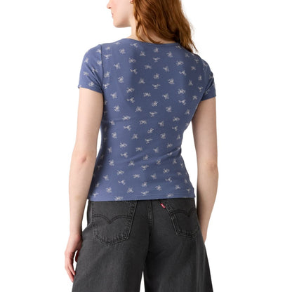 Levi's Women's Hayes Slim-Fit Short-Sleeve Crewneck T-Shirt