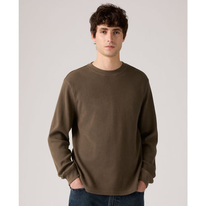 Levi's Men's Waffle Knit Thermal Long Sleeve T-Shirt