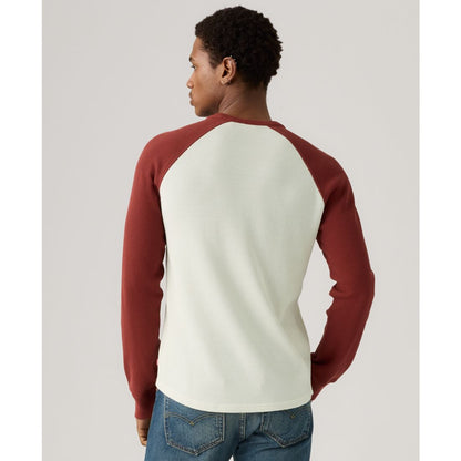 Levi's Men's Thermal Long Raglan Sleeve T-Shirt